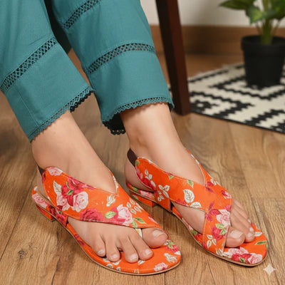 PRINTED SANDALS