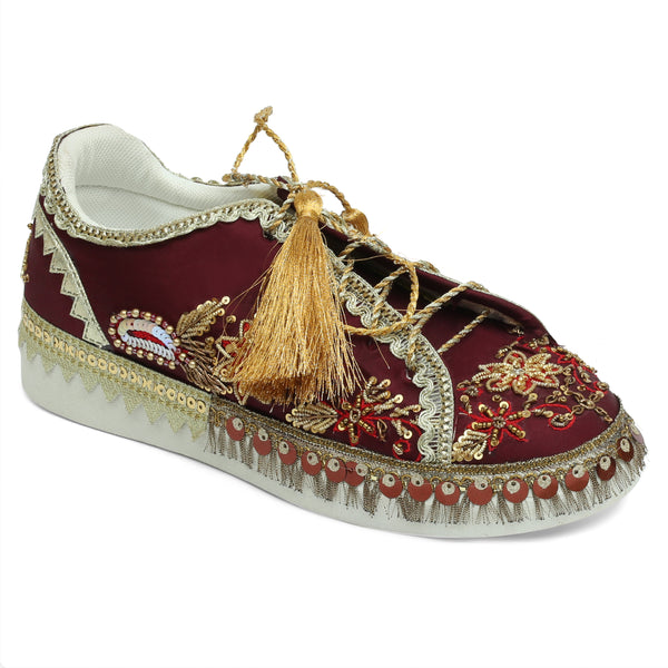 Bridal S8 - Maroon ( Make To Order )