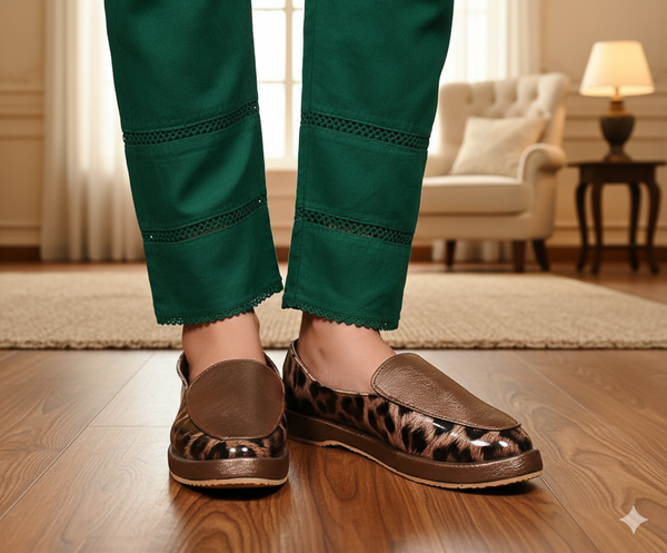 TM1-Brown Tiger Print (For Women)