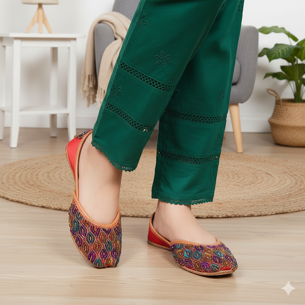 Khussa-IB11-Red(Multi)