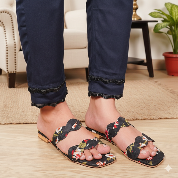 FL2-Printed Fabric Mesh-Black